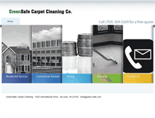 Tablet Screenshot of green-safe.com